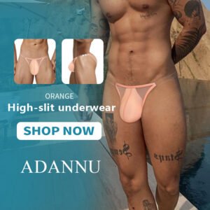 Transparent U Pouch Man Briefs Bikini Lingerie Sexy Low Waist Mens Soft Underwear Breathable Quick dry Male Triangle Underpants